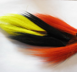 bucktail mix 3 colors LONG WILLI GUUN